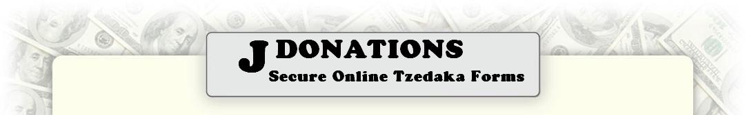 JDonations - Secure Online Tzedaka Forms